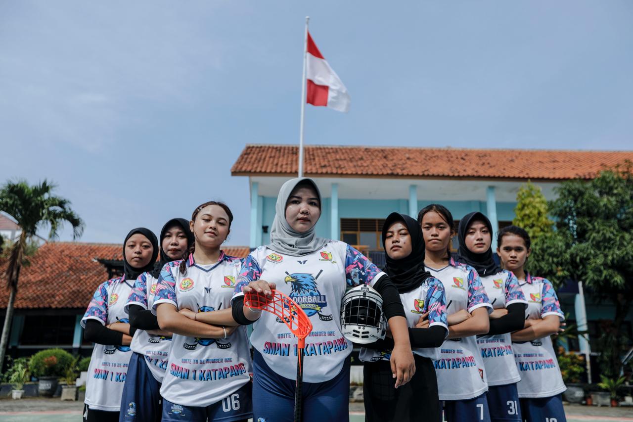 Tim Floorball SMAN 1 Katapang Jawara Indonesian Youth Floorball Championship